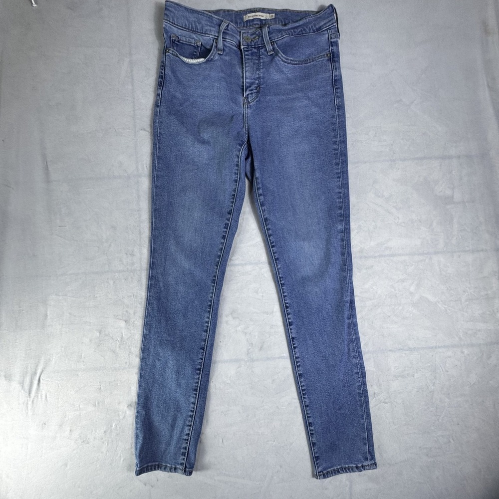 Levi's Premium Womens 311 Shaping Skinny Jeans Blue Denim Y2K Modern‎ Stretch 27